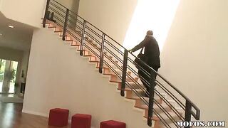 A black man penetrated the juicy and sweet pussy of a wife
