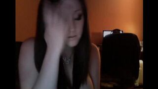 A daughter with big tits is having sex with her dad on camera