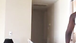 A black man with a big cock fucks blonde ass