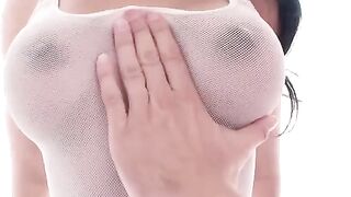 A girl sat on the dick and moved on it charmingly