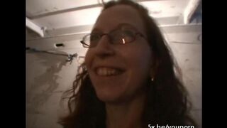 Girl fucked by two guys in an interracial FMM threesome encounter