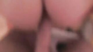 A mature beauty got fried by a young man on the couch