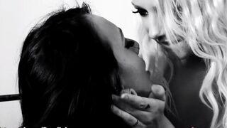 Lesbians fuck each other with dildo and vibrator for deep pleasure