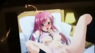 Hentai was very fond of jerking off and he did it often