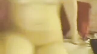 Young Chinese beauty masturbates in front of a webcam