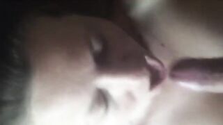 The warmest suction at home, just like a passionate homemade scene