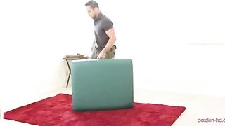 A masseur had sex with his client in a steamy session