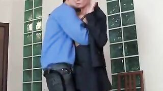 A mature Russian lady fucked her young boss