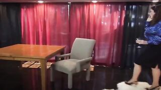 A mature woman seduces her neighbor's cock while her husband is away