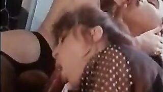 Mature women get ready for sex with a stranger they met