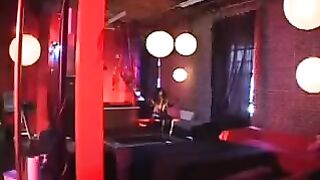 Latex-clad black woman rides a guy’s cock with intense passion
