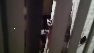 Spy shooting sex of his neighbors with a hidden camera
