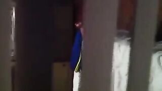 Spy shooting sex of his neighbors with a hidden camera