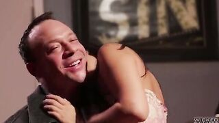 I came home and found my girlfriend with someone else, so I had sex