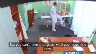 A hidden camera was set up in the gynecologist's office for a daring act