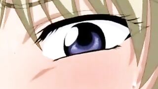 Hentai about peeping on a girl who is masturbating herself, exploring different techniques