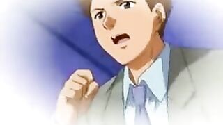 Hentai about peeping on a girl who is masturbating herself, exploring different techniques