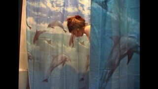 Installed a hidden camera in the bathroom and shot his naked wife