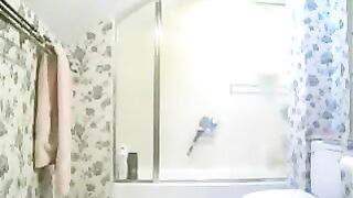 A secret camera in the toilet caught a compromising moment
