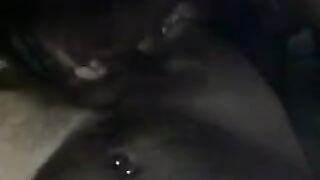 The man did not squeeze the balls to the beauty in this homemade video