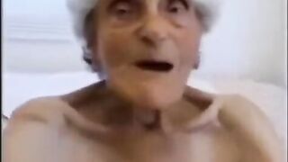 The man fucked his grandmother and finished