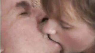 The grandfather nearly tore the finger to his granddaughter