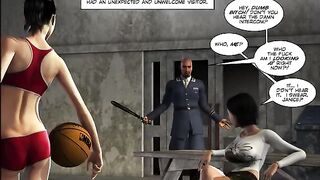 A porn comic with a nasty, filthy woman