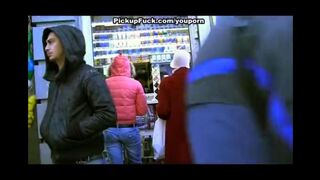 Guy ordered a hooker and fucked a blonde on the street