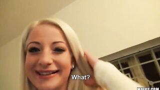 Private session with a stunning blonde and her impressive natural assets