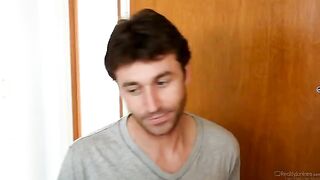 The guy went to his neighbor and fucked her in the kitchen