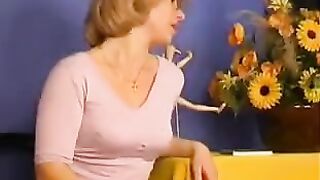 A daughter learned the secrets of cunnilingus from her mother in this hot video