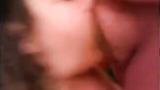 He stuck his friend's dick in the mouth and made her cum