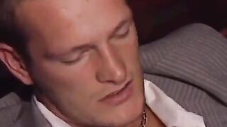 Two girls got fucked publicly by a man with a big cock