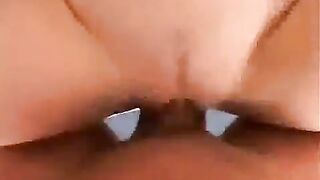 Girl finishes with her sweet pussy loudly