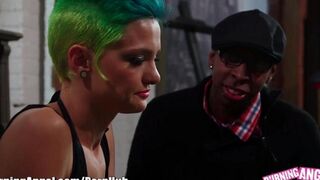 The hottest anal action with an Emo blonde girl