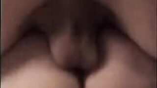 A young beautiful slut gets her pussy full of cock