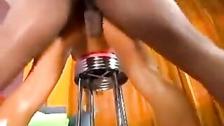 Steaming Sandra Roman getting fucked in all poses hard
