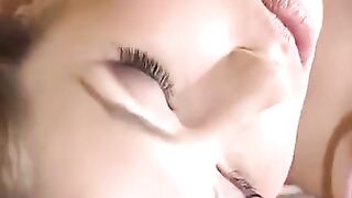 Big-breasted mom licks the pussy of her young boyfriend