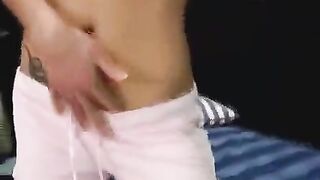 Hot brunette fucks in her ass and gets a lot of cum on her face