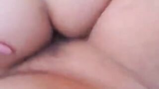 I came into the head with my cock and filled the pussy with cum