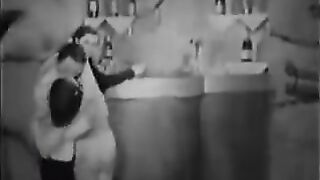 Ancient porn from the 30s with a threesome twist, eh?