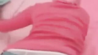 Homemade sex with Arabic beauty, showcasing her natural hairy charm in POV style