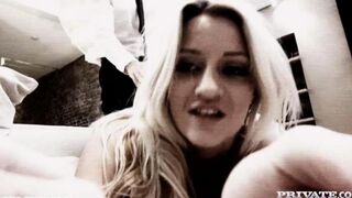 Busty blonde enjoys deep anal sex in HD quality