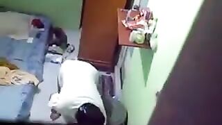 The hidden camera was installed in the girl’s room in the hostel