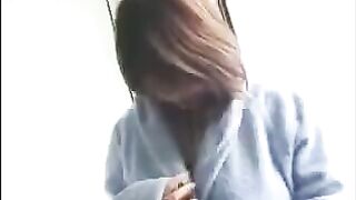 A fat Korean virgin with huge boobs gets her pussy fucked