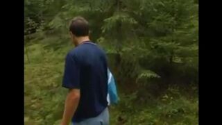 A Russian guy wanted to fuck the pussy of his friend's girl