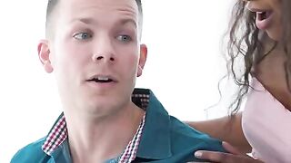 Demi Sutra takes good care of her BFF’s big boner