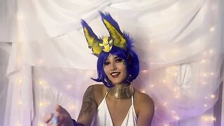 Ankha’s Stink or Treat Halloween Special! Full premium video! (Farting, cosplay, and humiliation await!)