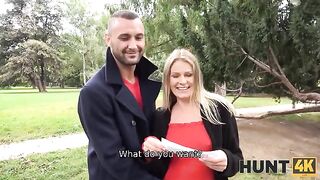 Husband watches stranger fuck his pregnant wife in a daring act