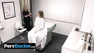 Pretty girl Ailee Anne gets fucked by her pervert doctor and assistant in a threesome